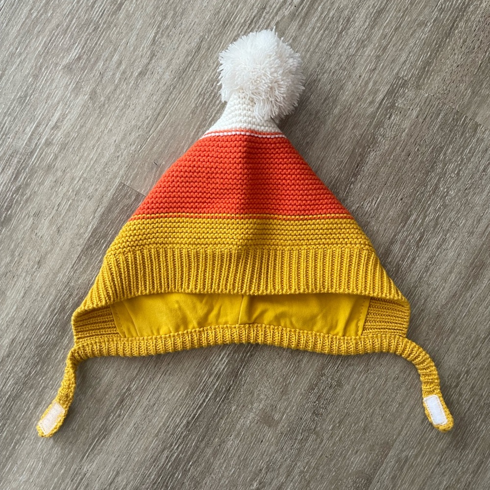 Candy Corn Knit hat